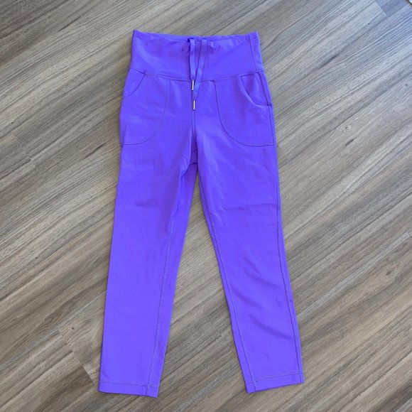 lululemon athletica Pants - Lulu High-Waisted/Folder Over Waist Yoga Leggings